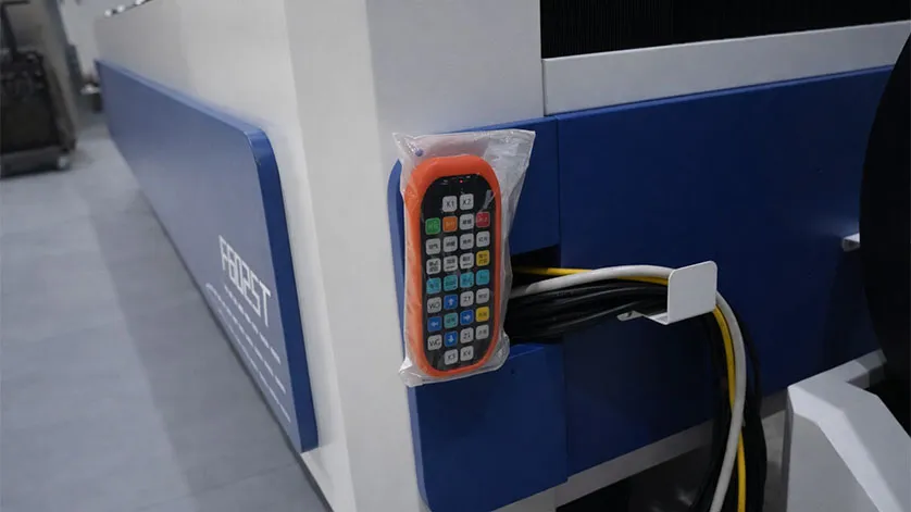 Single platform plate and tube laser cutting machine