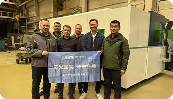 40kW Enclosed Exchange Platform Laser Cutting Machine(P Seires）Installed in Belarus, Boosting Local Manufacturing Upgrade