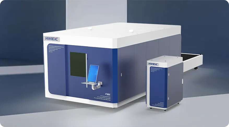How to Choose a Fiber Laser Cutting Machine: Comparing HWlEiC A, F, E, P and PH Series 4 Macchina da taglio al laser a piattaforma di scambio chiusa