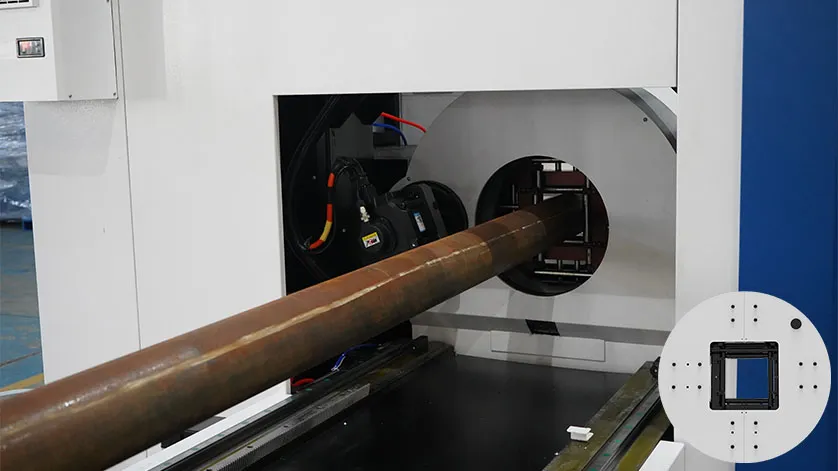 Laser Tube Cutter with Dual Chucks T Series