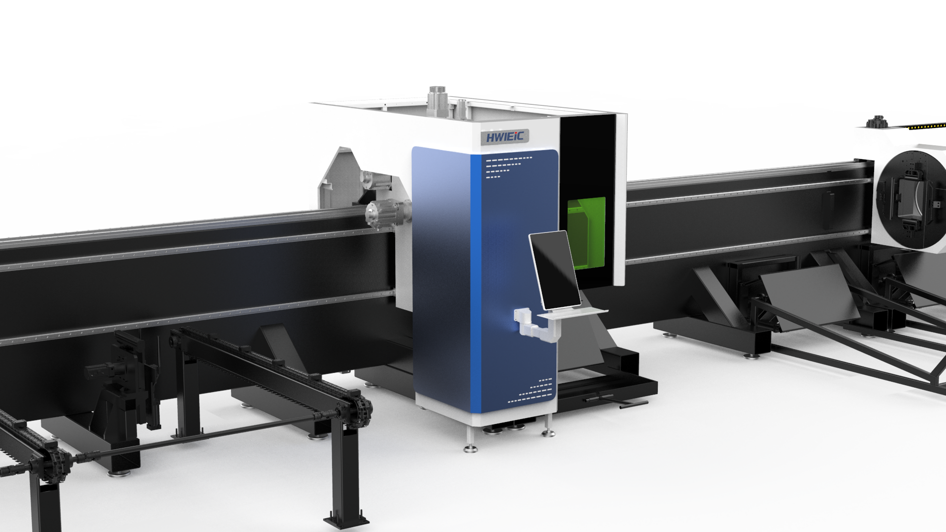 Laser tube cutting machine