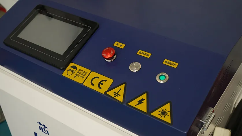 De Mão De Laser A Fibra, A Máquina De Soldadura