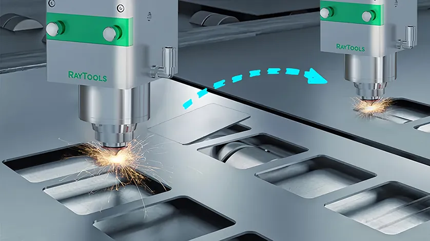 Heavy-duty high-speed laser cutting machine