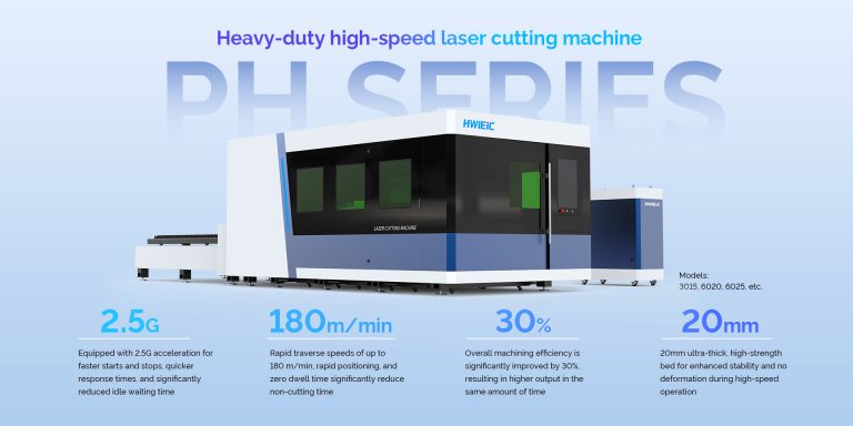 PH Series High-Speed Fiber Laser Cutting Machine for Metal Sheet Processing