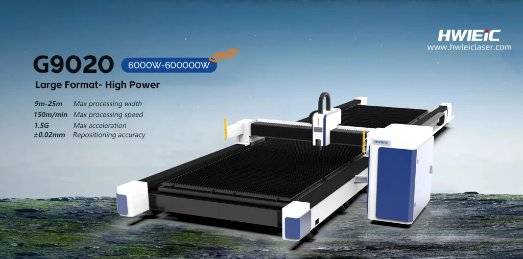 Large format laser cutting machine
