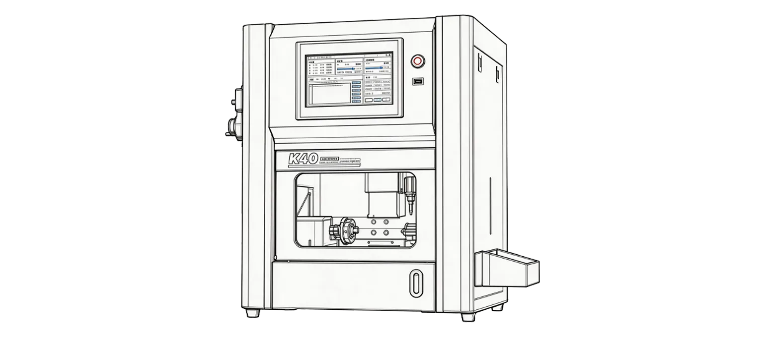 Desktop automatic engraving machine